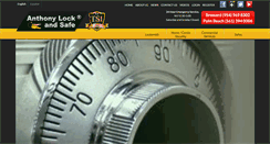 Desktop Screenshot of anthonylockandsafe.com